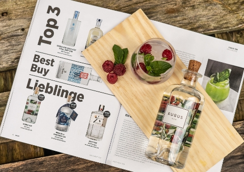 Rubus: Spitzenplatz bei grosser Gin-Degustation
