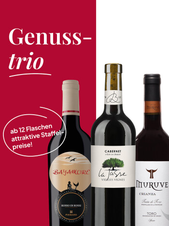 Fischer Weine - Grosser Genuss für kleines Geld – das Genusstrio