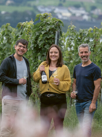 Weinwissen - Der erste Wein von Anna und Oli Fischer