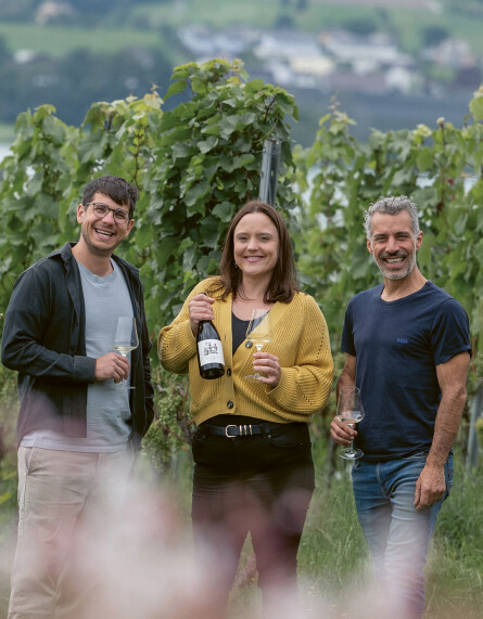 Weinwissen - Der erste Wein von Anna und Oli Fischer