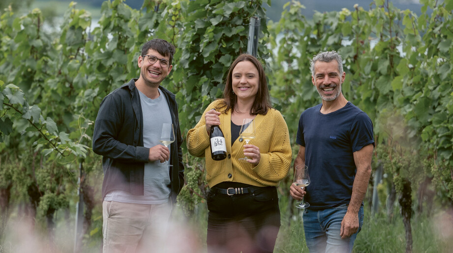 Weinwissen - Der erste Wein von Anna und Oli Fischer