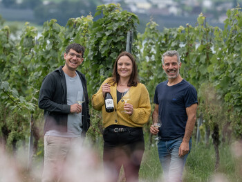 Weinwissen - Der erste Wein von Anna und Oli Fischer