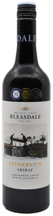 Bremerview Shiraz Bleasdale Winery, Langhorne Creek Bremerview Shiraz 2022 Bleasdale Winery, Langhorne Creek
