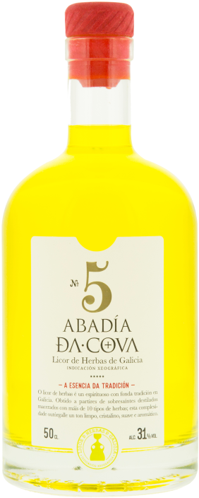 Licor de Hierbas Nr. 5 Abadía da Cova, O Saviñao