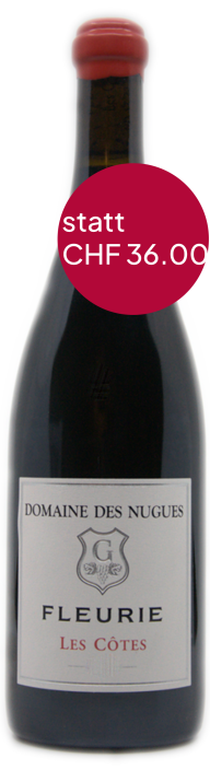 Fleurie Les Côtes AC Domaine des Nugues, Lancié Fleurie Les Côtes AC 2020 Domaine des Nugues, Lancié