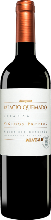 Palacio Quemado Crianza Palacio Quemado-Viñas de Alange, Almendralejo Palacio Quemado Crianza 2021 Palacio Quemado-Viñas de Alange, Almendralejo