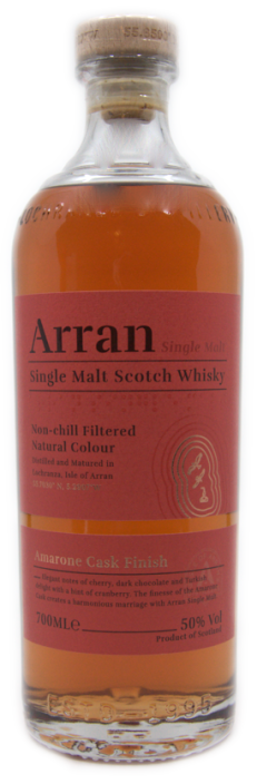 Arran Amarone Cask Finish Isle of Arran Distillers, Lochranza Arran Amarone Cask Finish Isle of Arran Distillers, Lochranza