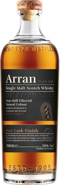 Arran Port Cask Finish Isle Isle of Arran Distillers, Lochranza Arran Port Cask Finish Isle Isle of Arran Distillers, Lochranza