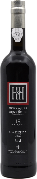 Madeira Bual 15 Years old Henriques & Henriques, Câmara de Lobos Madeira Bual 15 Years old Henriques & Henriques, Câmara de Lobos