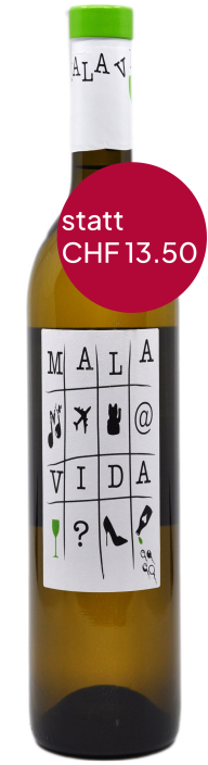 Mala Vida blanco 2023 Bodegas Arráez, La Font de la Figuera