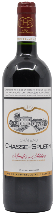 Château Chasse Spleen Château Chasse Spleen, Moulis-en-Médoc Château Chasse Spleen 2021 Château Chasse Spleen, Moulis-en-Médoc