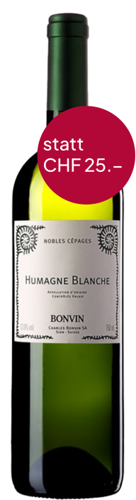 Humagne Blanche Charles Bonvin, Sion Humagne Blanche 2021 Charles Bonvin, Sion