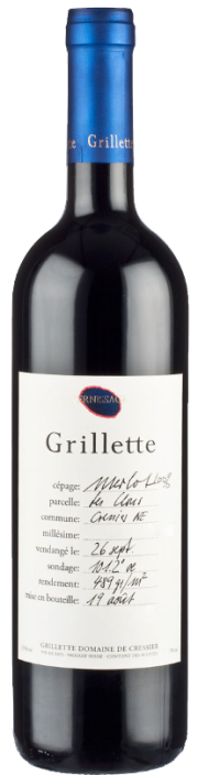 Le Clou Vernissage Merlot Grillette Domaine de Cressier, Cressier Le Clou Vernissage Merlot 2022 Grillette Domaine de Cressier, Cressier