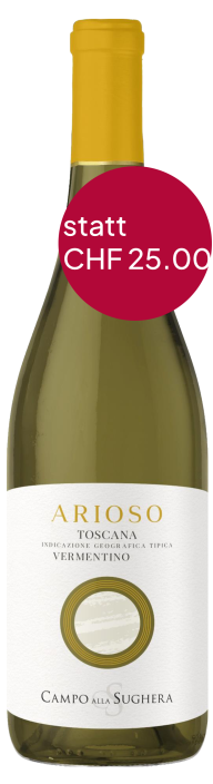 Arioso Toscana bianco IGT 2023 Campo alla Sughera, Bolgheri