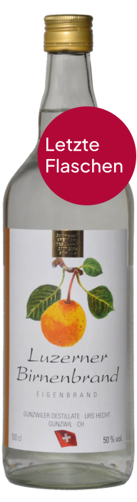 Luzerner Birnenbrand Gunzwiler Distillate, Gunzwil