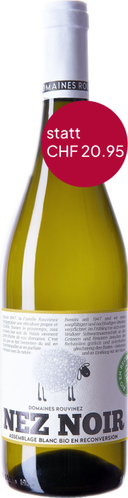 Nez Noir blanc Domaines Rouvinez, Sierre Nez Noir blanc 2022 Domaines Rouvinez, Sierre