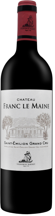 Château Franc Le Maine Vignobles Bardet, Vignonet Château Franc Le Maine 2016 Vignobles Bardet, Vignonet