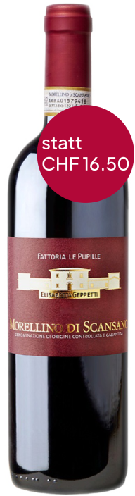 Morellino di Scansano DOCG 2022 Fattoria Le Pupille, Grosseto