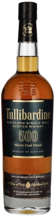 Tullibardine 500 Sherry Cask Tullibardine Distillery, Auchterarder Tullibardine 500 Sherry Cask Tullibardine Distillery, Auchterarder