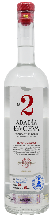 Orujo blanco Nr. 2 Abadía da Cova, O Saviñao Orujo blanco Nr. 2 Abadía da Cova, O Saviñao