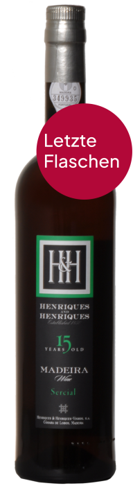 Madeira Sercial 15 Years old Henriques & Henriques, Câmara de Lobos