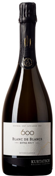 Sekt 600 Blanc de Blancs Kellerei Kurtatsch, Kurtatsch Sekt 600 Blanc de Blancs 2018 Kellerei Kurtatsch, Kurtatsch