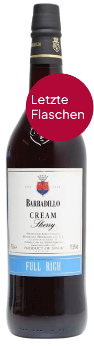 Sherry Sweet Cream Barbadillo