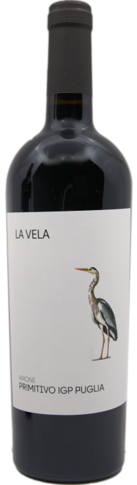 La Vela Primitivo Puglia IGP 2024 Tenuta Giustini, San Giorgio Ionico