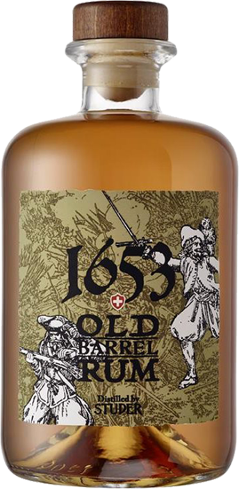 Rum 1653 Old Barrel Distillery Studer & Co, Escholzmatt Rum 1653 Old Barrel Distillery Studer & Co, Escholzmatt